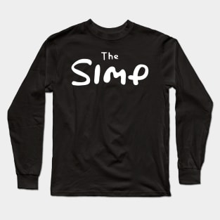 The SIMP - Simpson Style Funny Long Sleeve T-Shirt